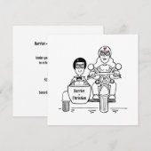 カスタムバイクとサイドカー夕べ 招待状 (正面/裏面)