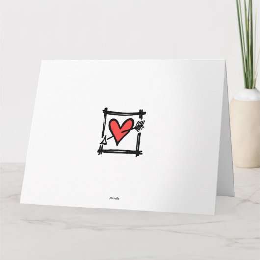 カスタムバイクもしくは自転車に乗る人ツールームズオートバイ結婚ズ カード (裏面)