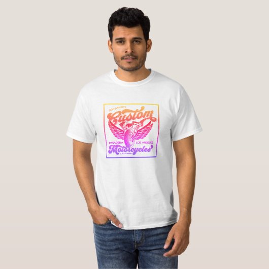 カスタムバイク Tシャツ (正面フル)