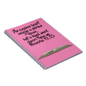 カスタムバイブル聖句バイブル勉強 ノートブック (右側)