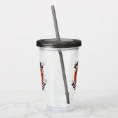 カスタムバスケットボールチーム名&選手ナンバスポーツ アクリルタンブラー (左)