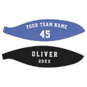 カスタムバスケットボールブループレーヤーチーム名番号 バスケットボール (パネル)