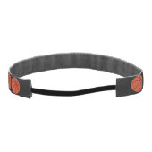 カスタムバスケットボールヘッドバンド アスレチックヘッドバンド (裏面)