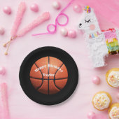 カスタムバスケットボール名 ペーパープレート (パーティー)