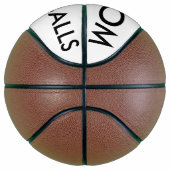 カスタムバスパーソナライズされたケットテンプレート バスケットボール (右)