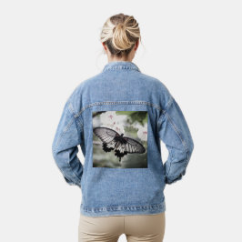 カスタムバタフライ画像パーフェクトクラシックtouchすごい デニムジャケット