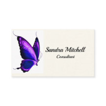 カスタムバタフラパーソナライズされたイ名刺
