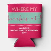 カスタムバチェロレッテビーチパーティー 缶クーラー (正面)