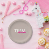 カスタムバチェロレッテプレート – シック&おもしろい ペーパープレート (パーティー)