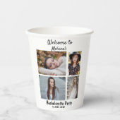 カスタムバチェロレッテ4 photo collage 紙コップ (正面)