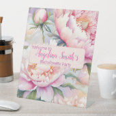 カスタムバチェロレッテ、新婦 台座サイン (インサイチュ)