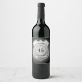 カスタムバッジ ワインラベル (正面)