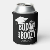 カスタムバッド&ブージパーソナライズされたー卒業パーティー 缶クーラー (缶裏面)