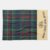 カスタムバッファロープレイドキッチンスコットランドスタイル キッチンタオル (横)