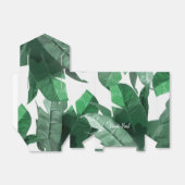 カスタムバナナリーフプリントお願い箱 フェイバーボックス (折り畳みなし)