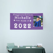 カスタムバナー、パーソナライズされた写真卒業 横断幕 (トレードショー)