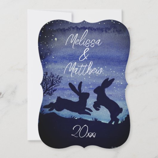 カスタムバニーラビットブルー結婚ナイト (正面)