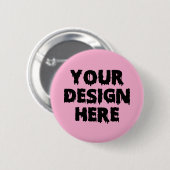 カスタムバパーソナライズされたージロゴ 缶バッジ (正面&裏面)