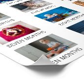 カスタムバビーズ初年ポスタモダンー1歳 ポスター (角)