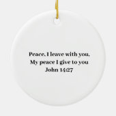 カスタムバプテスセラミックオーナメント セラミックオーナメント (裏面)