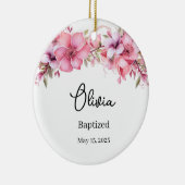 カスタムバプテスセラミックオーナメント セラミックオーナメント (右)