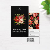 カスタムバラとバーコード価格ラベル (デスク)