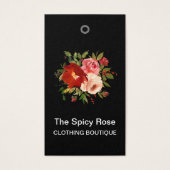 カスタムバラとバーコード価格ラベル (正面)