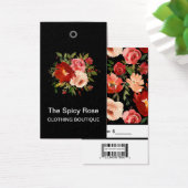 カスタムバラとバーコード価格ラベル (デスク)