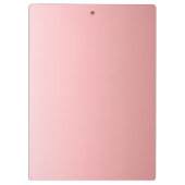 カスタムバラエレガント金ゴールドモノグラムテンプレート クリップボード (裏面)