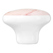 カスタムバラエレガント金ゴールド大理石 セラミックノブ (側面)