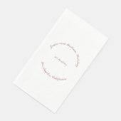 カスタムバラ金ゴールドスクリプト曲線名結婚の日付 (コーナー)