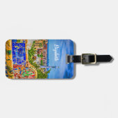 カスタムバルセロナパルクグエルヨーロッパフォモダント ラゲッジタグ (正面横)