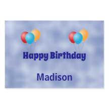 カスタムバルーンハッピーバースデー