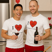 カスタムバレンタインがTシャツを愛 Tシャツ