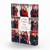 カスタムバレンタインデロマンチックなカップルのコラージュ フォトブロック (右)