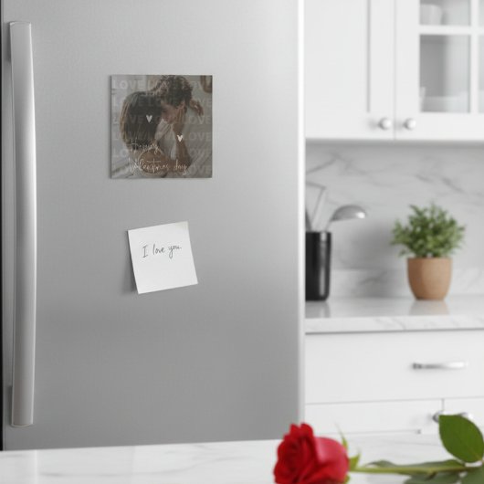 カスタムバレンタインデーのロマンチックなカップルの写真