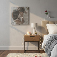 カスタムバレンタインデーのロマンチックなカップルの写真