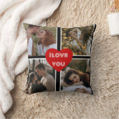 カスタムバレンタインデー写真枕 クッション (ブランケット)