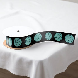 カスタムバレーボールのチームカラースポーツパーティーギフトラップ サテンリボン