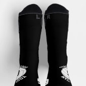 カスタムバレーボールのチーム名と選手ジャージー番号 ソックス (上部)