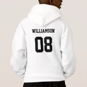 カスタムバレーボールのチーム名番号クラブリーグ (裏面)