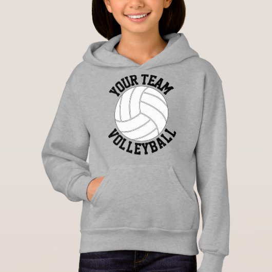 カスタムバレーボールのチーム名、プレイヤー名、番号 (正面)