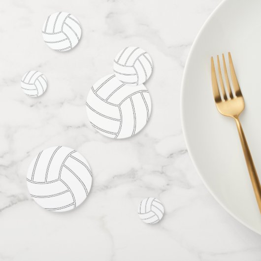 カスタムバレーボールパーティーテーブル紙吹雪 コンフェッティ (グループ)
