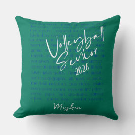 カスタムバレーボール上級やる気を起こさせるタイポグラフィ クッション
