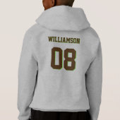 カスタムバレーボール大会の年名番号 (裏面)