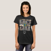 カスタムバレーボール選手フォトコラージュTシャツ(名前入り) Tシャツ (正面フル)