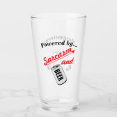 カスタムバーまたはマンケーブ タンブラーグラス (正面)