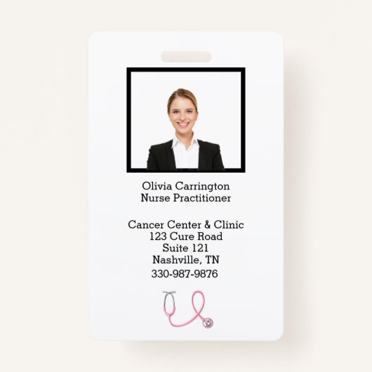 カスタムバーコードロゴ名バッジ バッジ (正面)