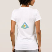 カスタムバースデーアニマルキッズ親 Tシャツ (裏面)