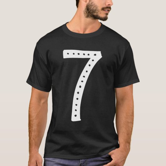 カスタムバースデーアルファベット41 Tシャツ (正面)